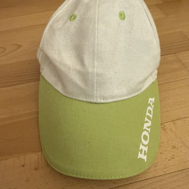 Honda Kappe weiss-grün