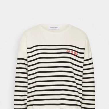 Leichter Pullover, Streifen, "Out of Office"