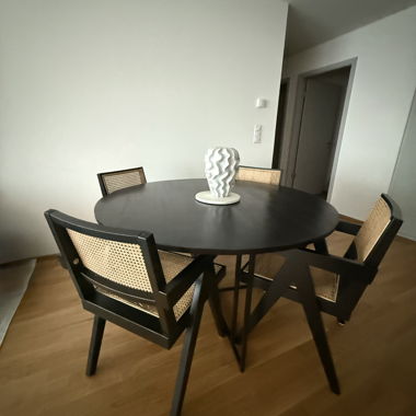 Table ronde en bois de manguier Westwing