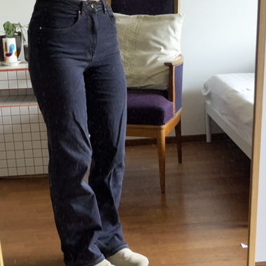 jeans blu scuro