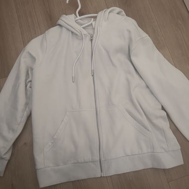 Weisser Zipper