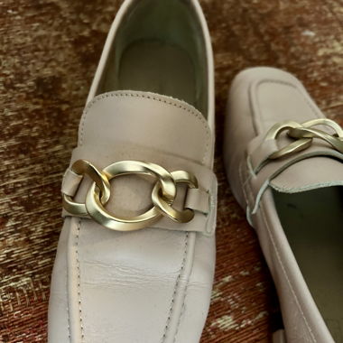 Mocassins en cuir