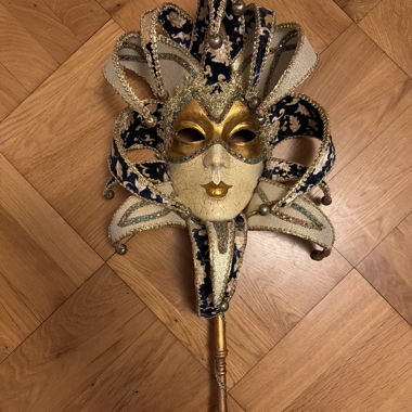 Masque de carnaval décoratif de Venise 