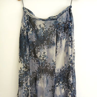 Patrizina Dini Silk Long Skirt Size L
