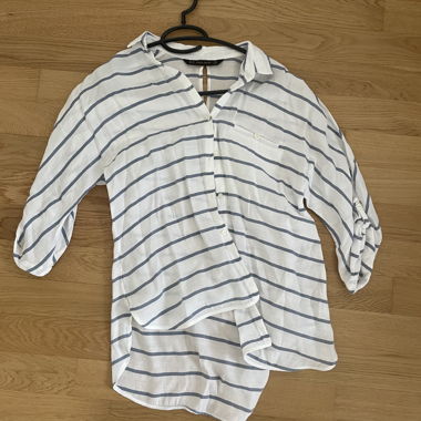 Blusa a righe Zara Basic XS