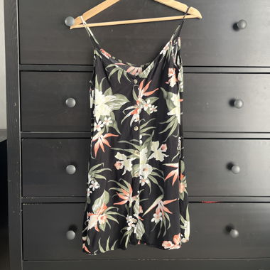 Robe à bretelles fleurie