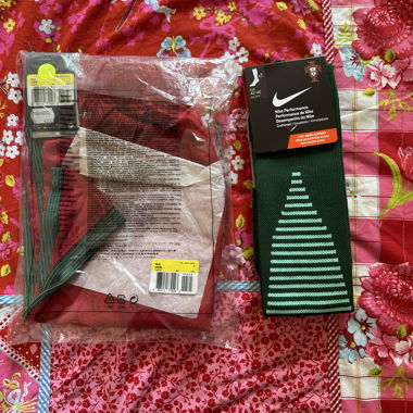 Shorts und Socken Portugal FPF Euro 2016 S