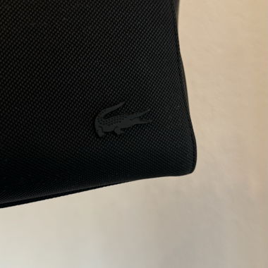 Borsa cabas nera Lacoste