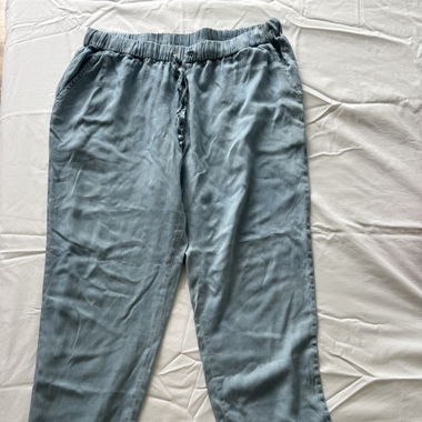Light Summer Pants Denim Look Size 44