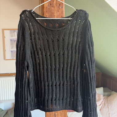 Black Knit Sweater