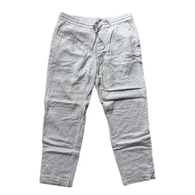 Pantaloni in lino bianchi