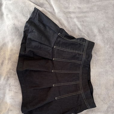 jupe courte avec shorty intégré 