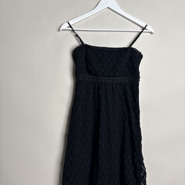 Top in pizzo nero Esprit