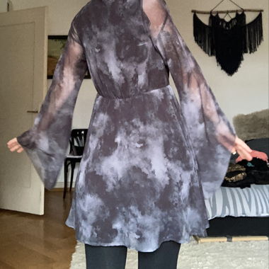 Robe gothique de sorcière Batik