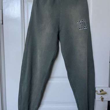 032C SPLICED SOFT JOGGER - Jogginghose - oli Gr.XS