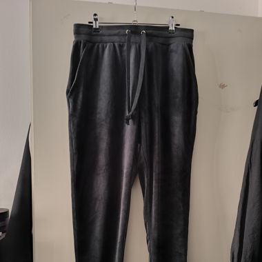 Zebra Trainerhose Samt