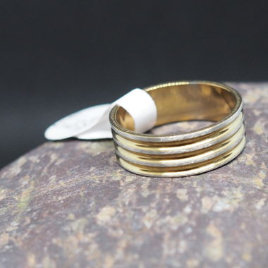 Modeschmuck Ring Gold Grösse 60