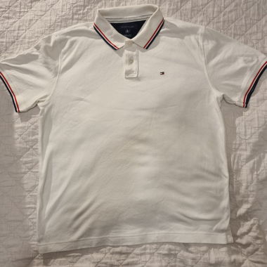Polo Tommy Hilfiger blanc