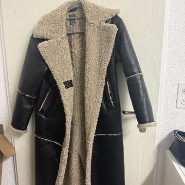 Cappotto pelliccia/pelle