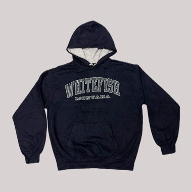 Sweat à capuche Whitefish Montana