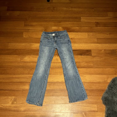 Low waist boot cut jeans 