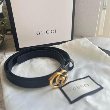 Gucci Gürtel schmal
