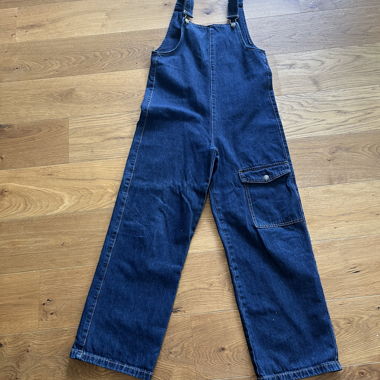 Jeans-Latzhose, Gr. S