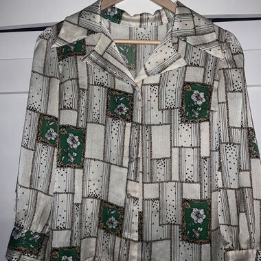 Vintage patterned blouse