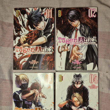 Mangas Tôgen Anki Tomes 1 à 4
