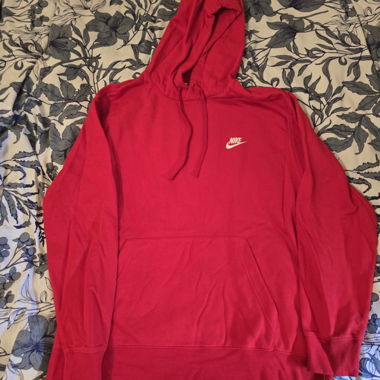 Felpa Nike rossa