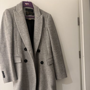 Manteau gris Zara