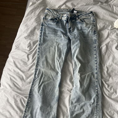 jean bleu clair taille basse 