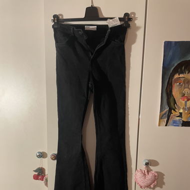 bershka flared jeans