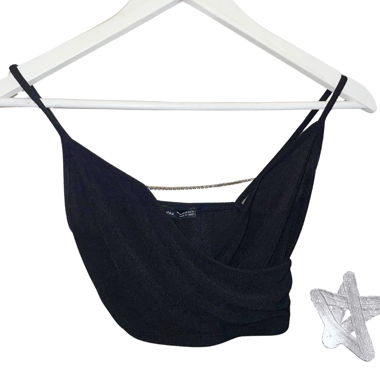 chic crop top / party