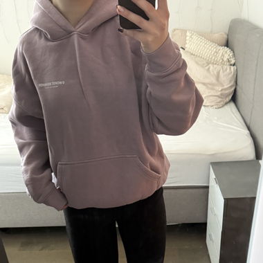 Felpa con cappuccio Wrstbhvr Studio - lilla