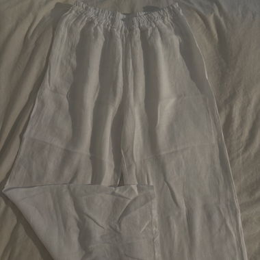 Pantaloni bianchi estivi mai indossati