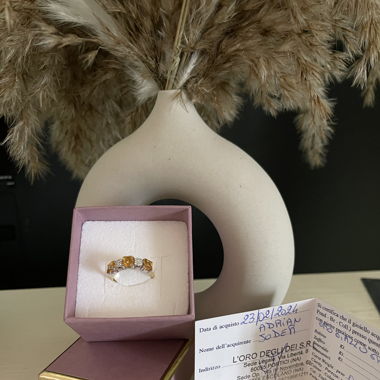 Ring Diamond aus 18-karätigem Gold