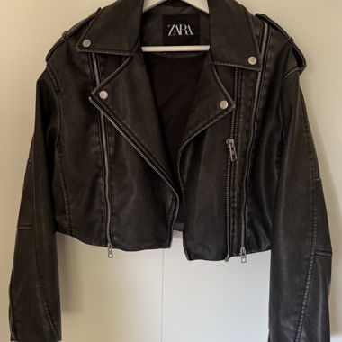 Lederjacke