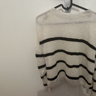 Gestreifter Pullover