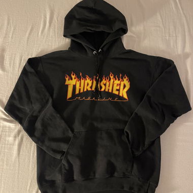 Hoodie Thrasher noir