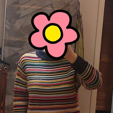 Strickpullover farbig
