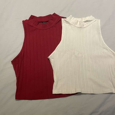 Rote & Weiße T-shirts 