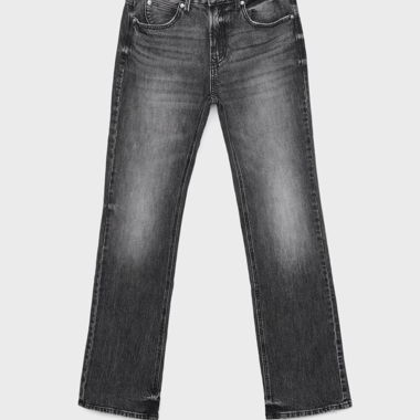 Jeans gris délavé