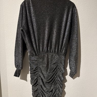 Black Glitter Dress