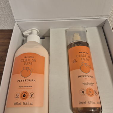 Set lotion et body splash O Boticário 