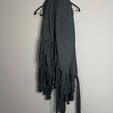 Grey XL Scarf