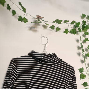 Striped Turtleneck