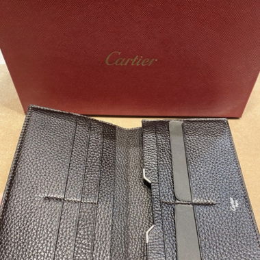 Cartier wallet with box etc