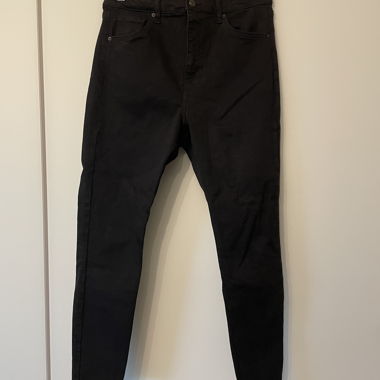 Topshop Jamie Jeans black, W32/L30