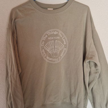 Felpa H&M beige
